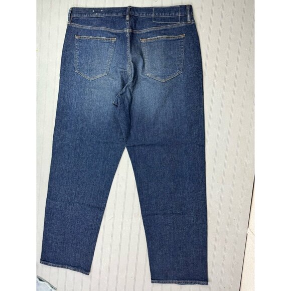 Banana Republic Size 36x32 Mens Jeans (Actual Inseam 30.5) Relaxed Dark … - Picture 3 of 3